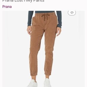Prana lost highway corduroy women’s joggers